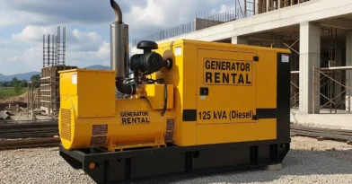Aluguel de Gerador de Energia 125 kVA (Diesel)