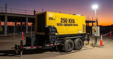 Aluguel de Gerador de Energia 250 kVA (Diesel)