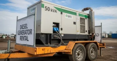 Aluguel de Gerador de Energia 25 kVA (Diesel)
