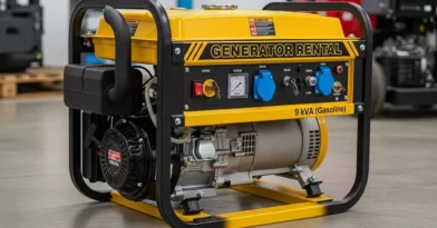 Aluguel de Gerador de Energia 9 kVA (Gasolina)