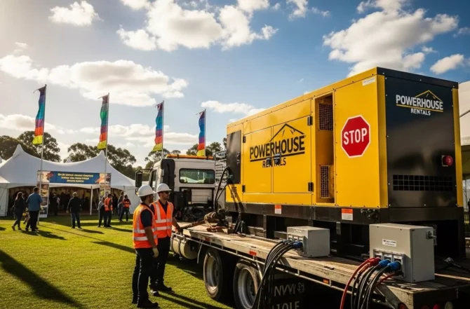 Aluguel de Gerador para Eventos