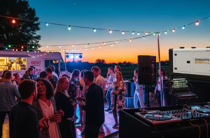 Aluguel de Gerador para Festas