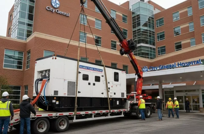 Aluguel de Gerador para Hospitais