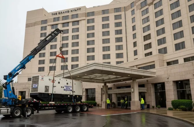 Aluguel de Gerador para Hotéis