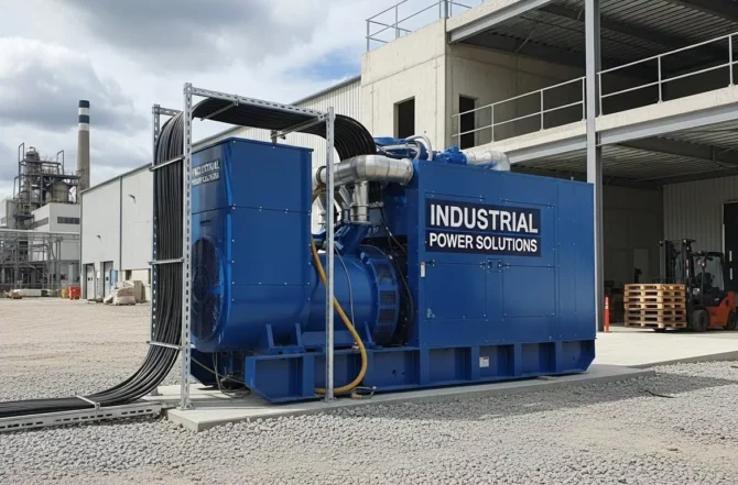 Aluguel de Gerador para Indústrias