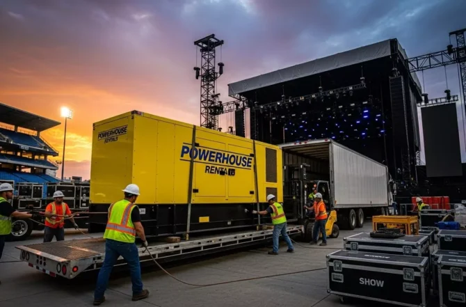 Aluguel de Gerador para Shows